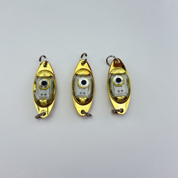 LED Underwater Fishing Light | 6cm Metal Eye Deep Drop Fish Attractor | Wholesale Bulk Supplier