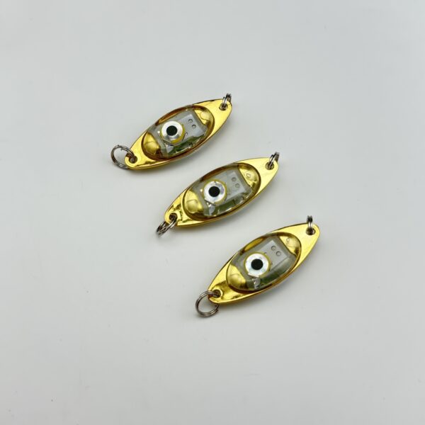 LED Underwater Fishing Light | 6cm Metal Eye Deep Drop Fish Attractor | Wholesale Bulk Supplier