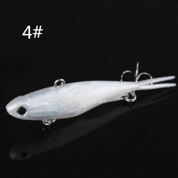 Lure slit tail bag lead fish 9.5cm20g fake bait Japanese lure soft bait vib bionic bait