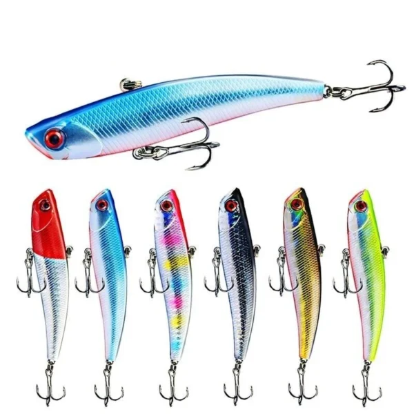 9.5cm 23g 6 colors 3D bionic fish bait