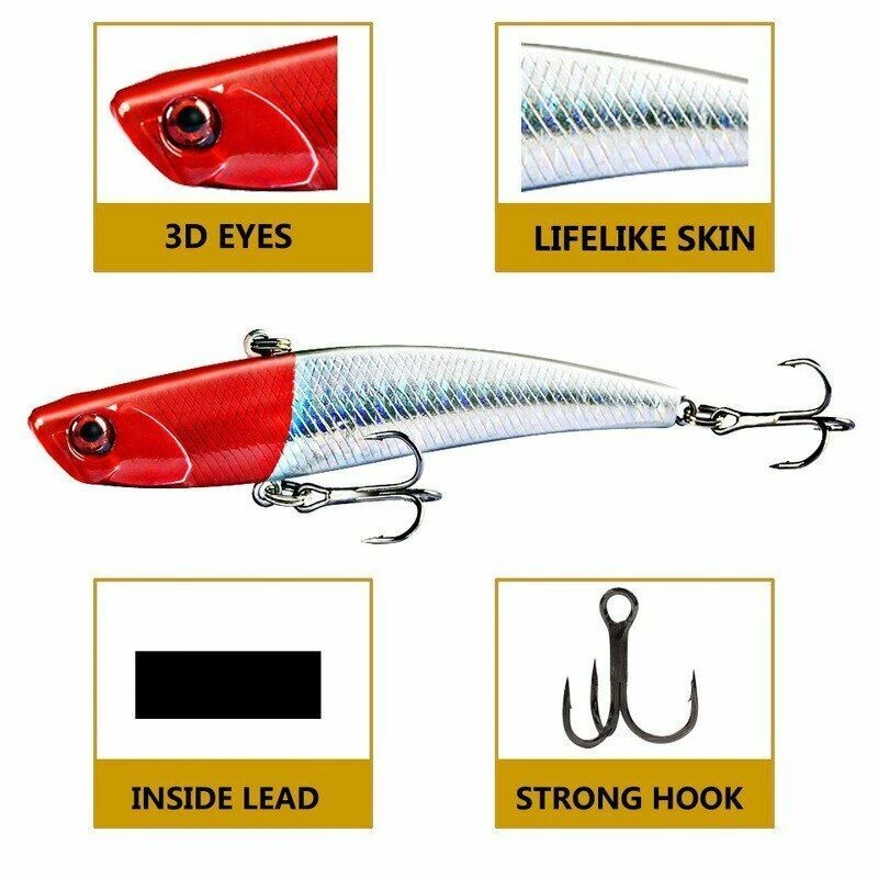 9.5cm 23g 6 colors 3D bionic fish bait-Shenzhen Sikes Technology Co. LTD 9.5cm 23g 6 colors 3D bionic fish bait-Shenzhen Sikes Technology Co. LTD