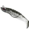 Jig Lead Head Soft Fishing Lures Artificial Silicone Fish Carp Bait Jig Hook Bass Pike Lure Sea Fishing Tackle