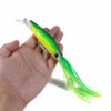 Fishing Lures Squid Octopus Jig with Skirt Bass Bait Hook Crankbait Tackle