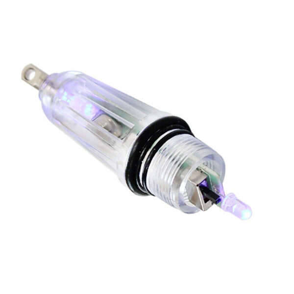 12cm Deep Drop Underwater Fish Attracting Lure LED Fishing Flash Light