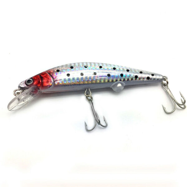 USB Rechargeable LED Wobblers Electric Vibration Twitching Fishing Lures