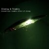 USB Rechargeable LED Wobblers Electric Vibration Twitching Fishing Lures