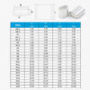Oval Aluminium Wire Rope Ferrules Clamp Sleeves Crimping For Steel Wire Rope