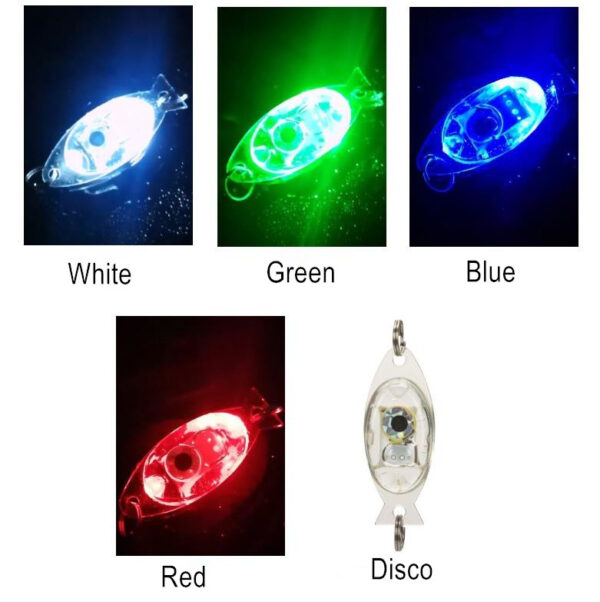 LED Underwater Deep Drop Fishing Lure Light