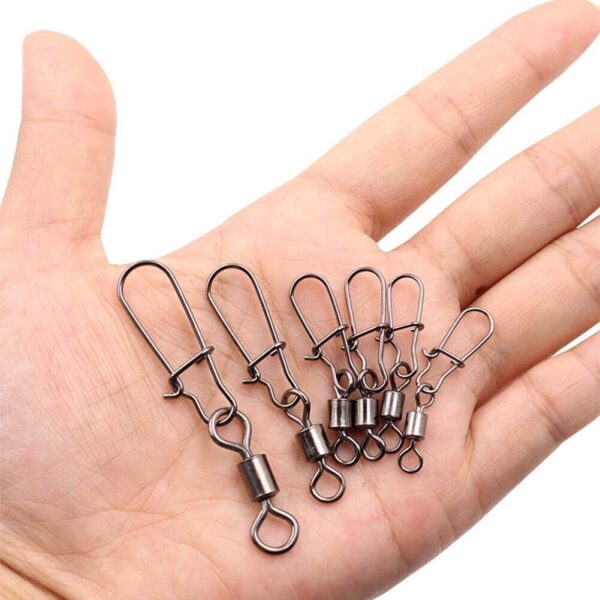 American Swivel Enhanced Pin 8-shaped Ring Connector (100pcs)