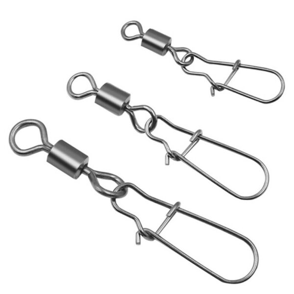 American Swivel Enhanced Pin 8-shaped Ring Connector (100pcs)