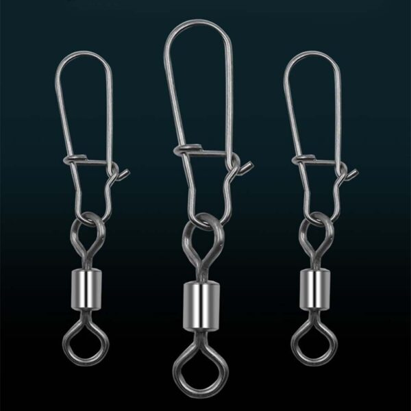 American Swivel Enhanced Pin 8-shaped Ring Connector (100pcs)