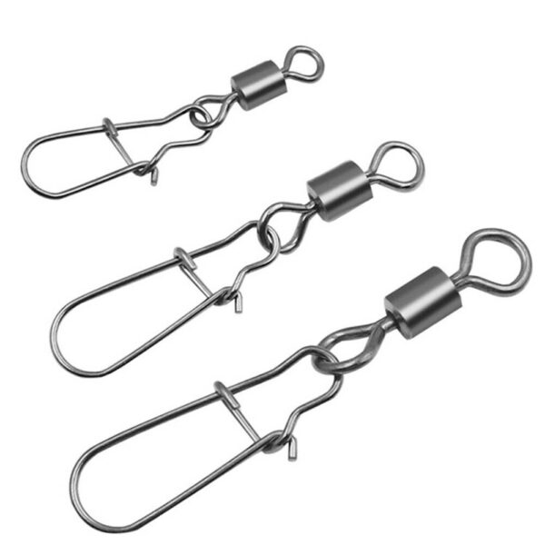 American Swivel Enhanced Pin 8-shaped Ring Connector (100pcs)
