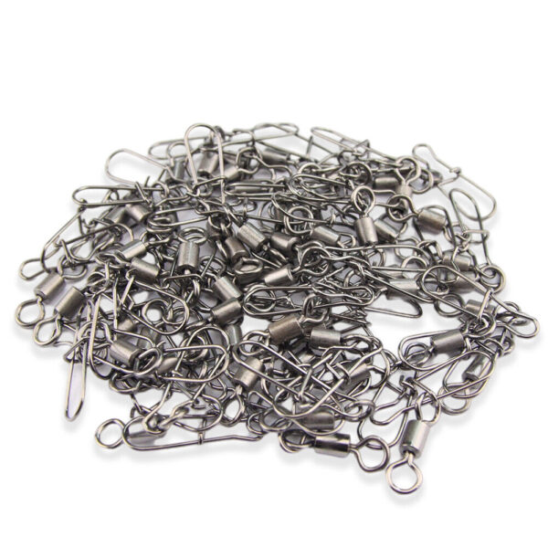 American Swivel Enhanced Pin 8-shaped Ring Connector (100pcs)