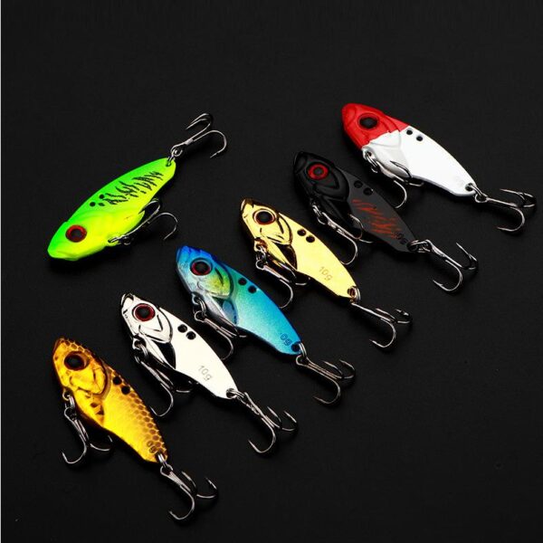 Full water layer metal sequin VIB long-range road bait