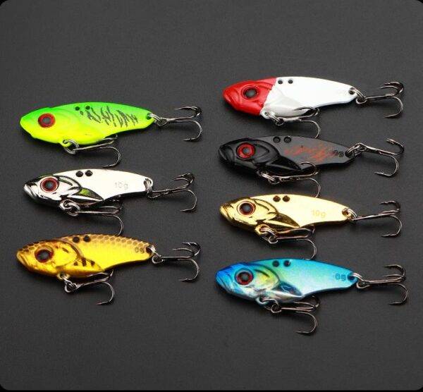 Full water layer metal sequin VIB long-range road bait