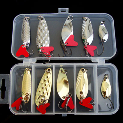 Metal VIB Fishing Lure Sinking Hard Bait Set