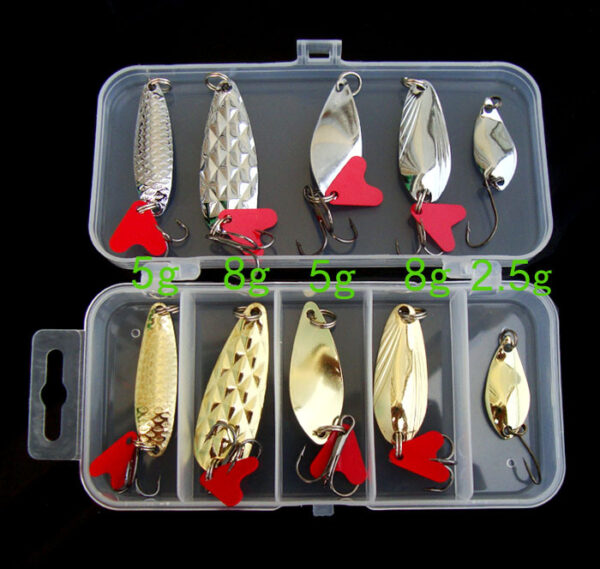 Metal VIB Fishing Lure Sinking Hard Bait Set