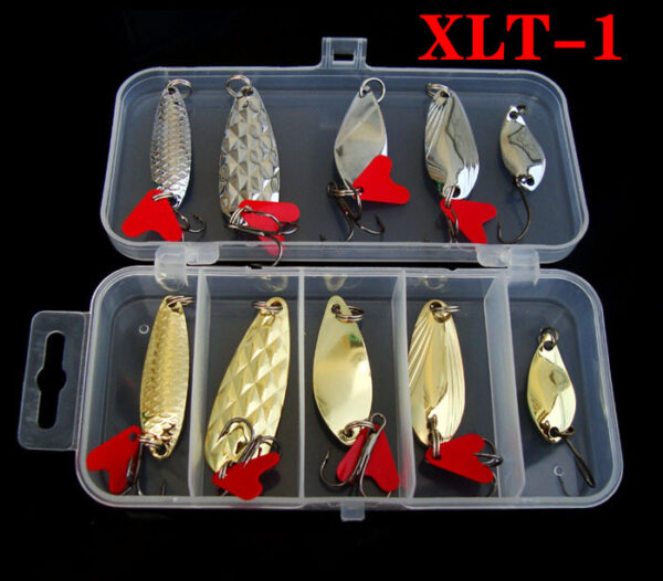 Metal VIB Fishing Lure Sinking Hard Bait Set