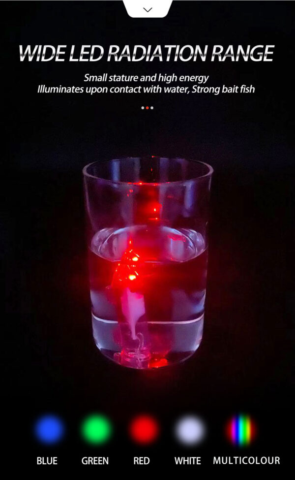 Fish Attracting Mini LED Deep Drop Underwater Fishing  Lights