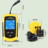 LUCKY Portable Handheld Fish Depth Finder Sonar Boat Fishfinder