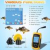 LUCKY Portable Handheld Fish Depth Finder Sonar Boat Fishfinder
