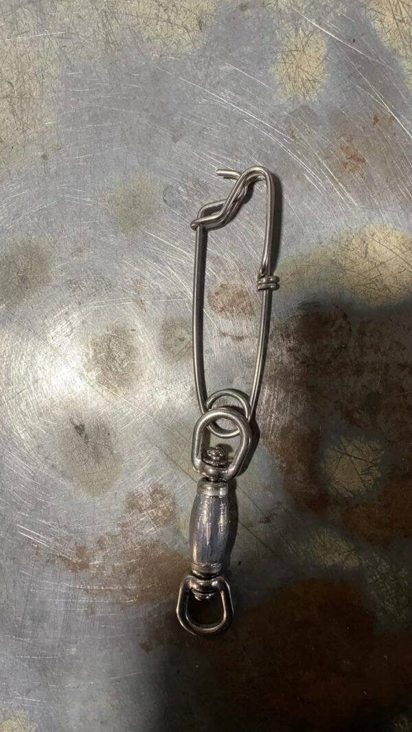 304 Stainless Steel Snap With Lead Swiviel
