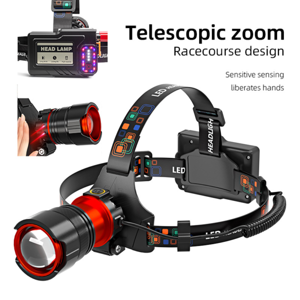 Rechargeable Camping Emergency Zoom P50 Led Night Fishing Light