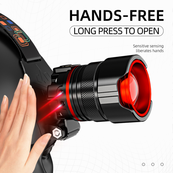 Rechargeable Camping Emergency Zoom P50 Led Night Fishing Light