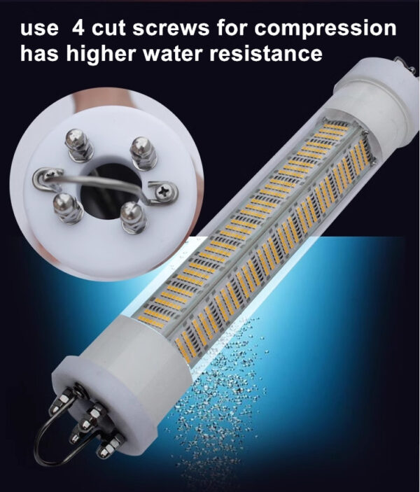 12-24V 400W 450W Underwater Night Green Fishing Lamp