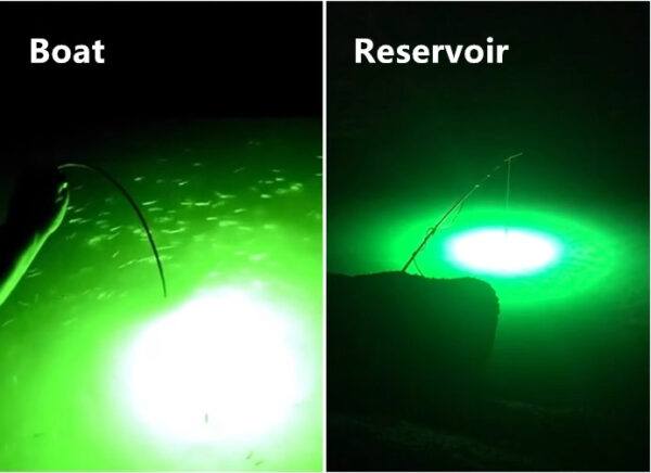 IP68 700W LED Squid Lamp Underwater Green Fishing Light