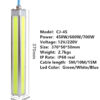 IP68 700W LED Squid Lamp Underwater Green Fishing Light
