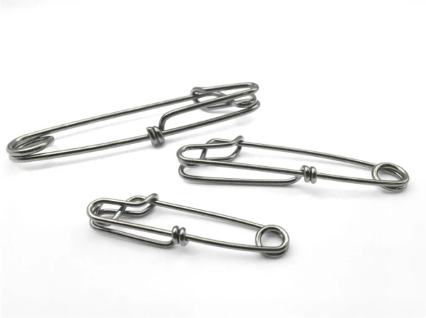 Fishing Clip Closed Open Eye Hanging Buckle Quick Pin Longline Snap