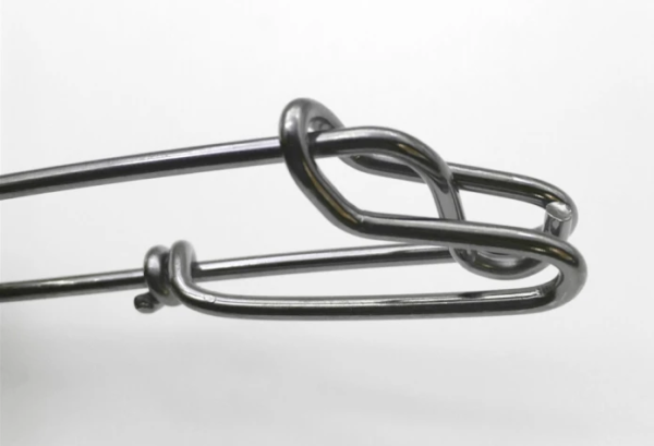 Fishing Clip Closed Open Eye Hanging Buckle Quick Pin Longline Snap