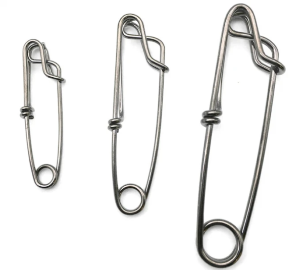Fishing Clip Closed Open Eye Hanging Buckle Quick Pin Longline Snap