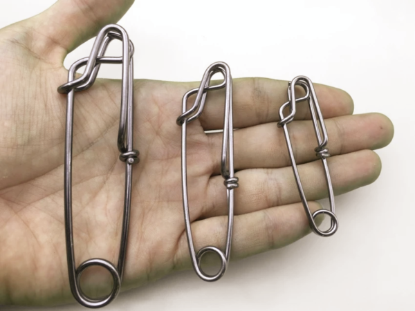 Fishing Clip Closed Open Eye Hanging Buckle Quick Pin Longline Snap