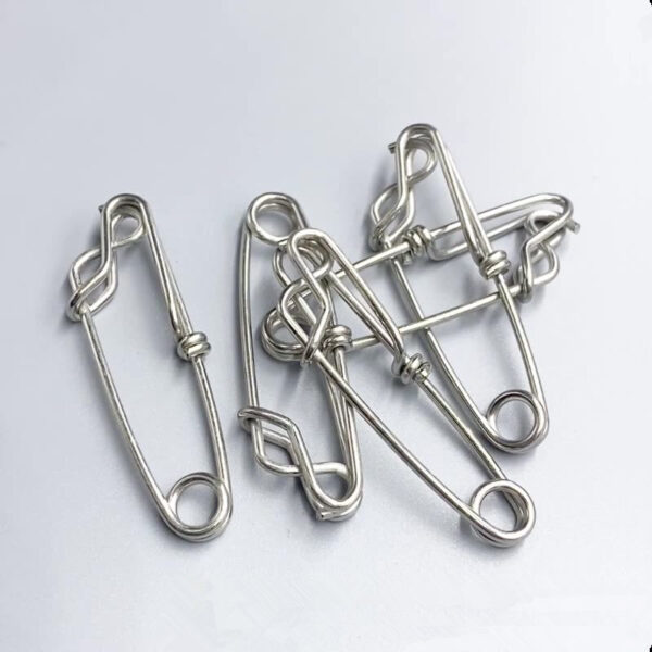 Fishing Clip Closed Open Eye Hanging Buckle Quick Pin Longline Snap