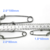 Fishing Clip Closed Open Eye Hanging Buckle Quick Pin Longline Snap