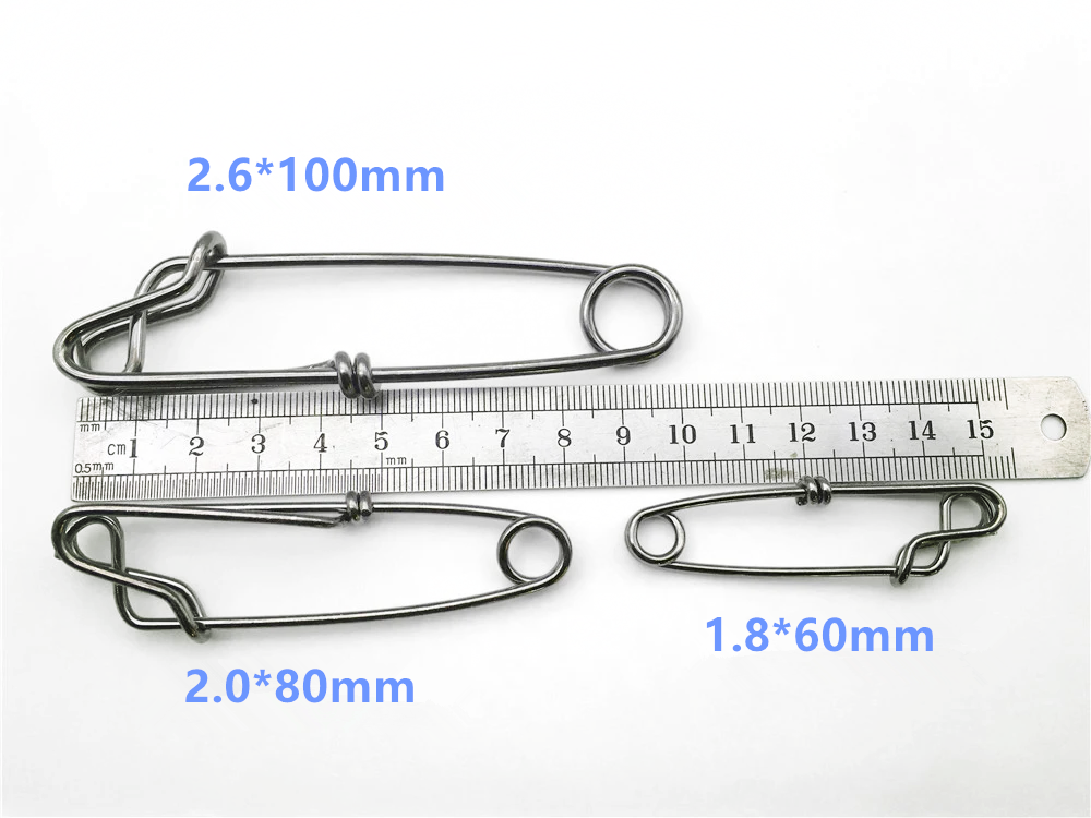 Fishing Clip Closed Open Eye Hanging Buckle Quick Pin Longline Snap-Shenzhen Sikes Technology Co. LTD Fishing Clip Closed Open Eye Hanging Buckle Quick Pin Longline Snap-Shenzhen Sikes Technology Co. LTD