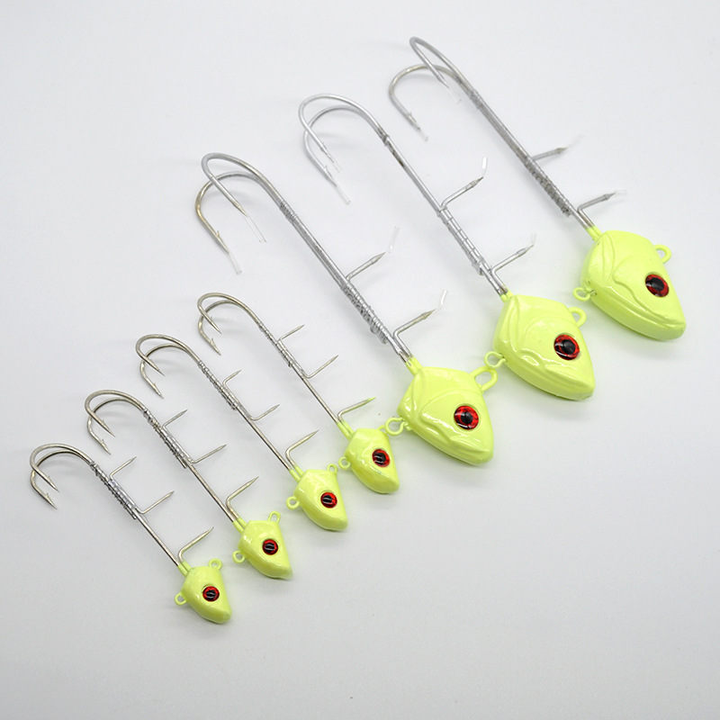 Night Glowing Lead Head Jig Hook-Shenzhen Sikes Technology Co. LTD Night Glowing Lead Head Jig Hook-Shenzhen Sikes Technology Co. LTD