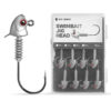 Swimbait Jig Heads with Stacked Cone Keeper