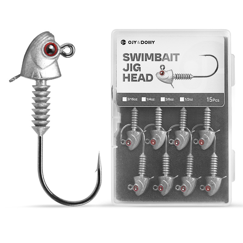 Swimbait Jig Heads with Stacked Cone Keeper-Shenzhen Sikes Technology Co. LTD Swimbait Jig Heads with Stacked Cone Keeper-Shenzhen Sikes Technology Co. LTD