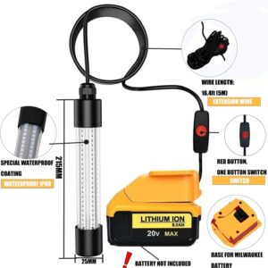 20V 13W 16W Green Underwater LED Submersible Fishing Light for bulk sale