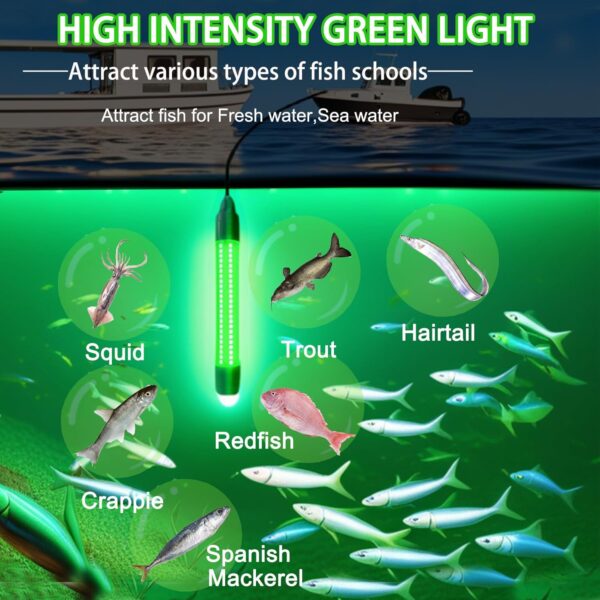20V 13W 16W Green Underwater LED Submersible Fishing Light for bulk sale