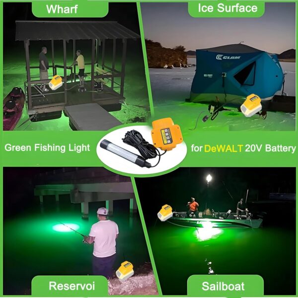 20V 13W 16W Green Underwater LED Submersible Fishing Light for bulk sale