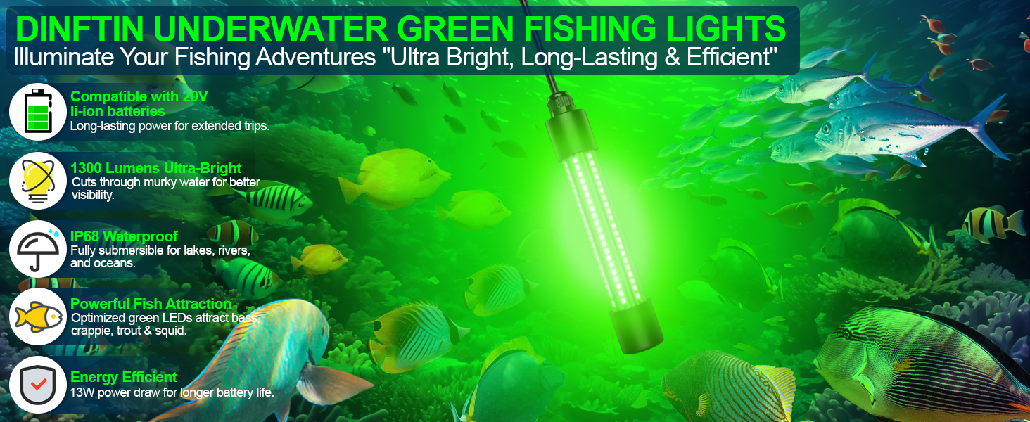 20V 13W 16W Green Underwater LED Submersible Fishing Light for bulk sale-Shenzhen Sikes Technology Co. LTD 20V 13W 16W Green Underwater LED Submersible Fishing Light for bulk sale-Shenzhen Sikes Technology Co. LTD