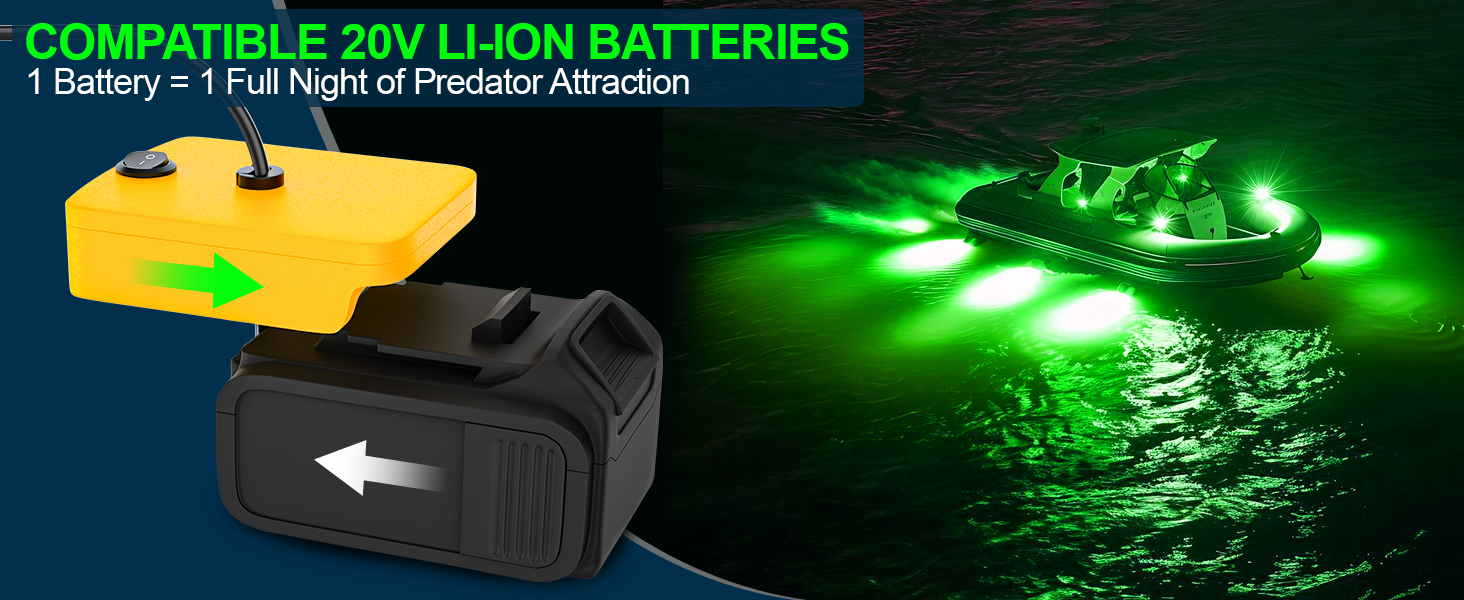 20V 13W 16W Green Underwater LED Submersible Fishing Light for bulk sale-Shenzhen Sikes Technology Co. LTD 20V 13W 16W Green Underwater LED Submersible Fishing Light for bulk sale-Shenzhen Sikes Technology Co. LTD