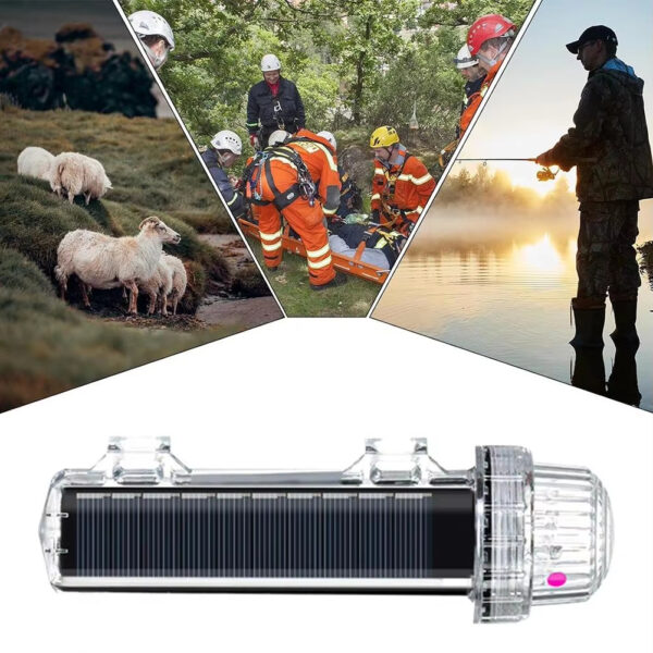 Solar Marine Warning Light
