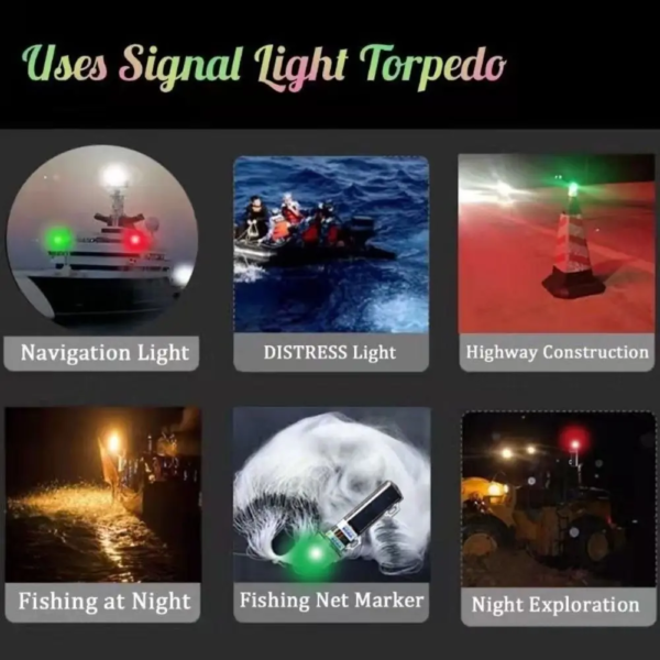 Solar Marine Warning Light
