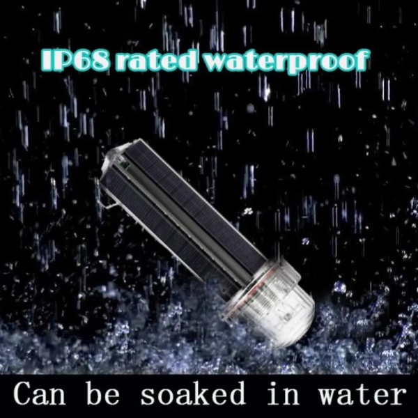 Industrial Solar Powered Marine Warning Light
