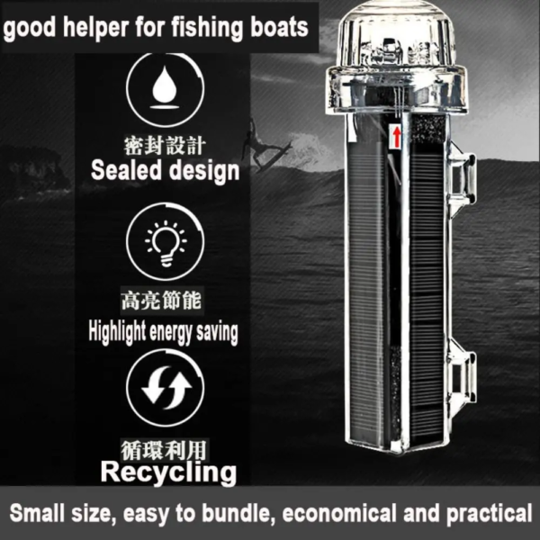 Solar Marine Warning Light